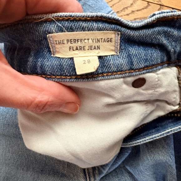 Madewell Light Blue The Perfect Vintage Flare Jean - Picture 3 of 4